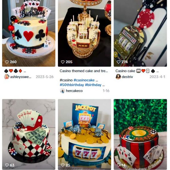 Jackpot c'est un gâteau à thème
